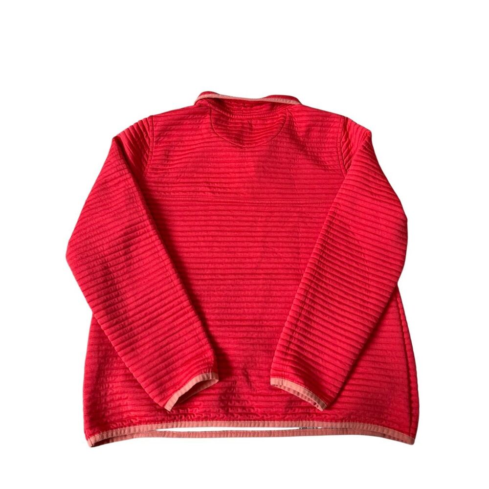 Ll Bean Pullover Allright Red Size Medium Petite - image 3